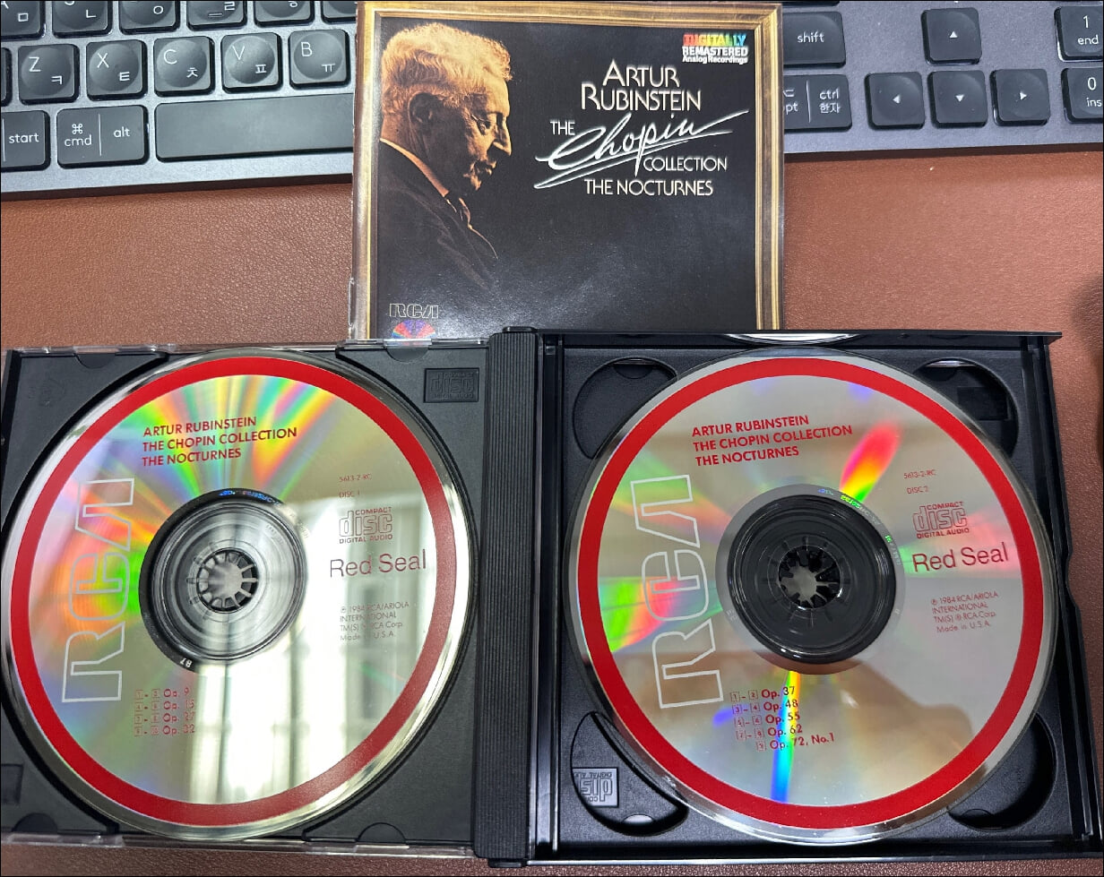 Chopin : The Nocturnes - 루빈스타인 (Arthur Rubinstein)(2CD)(US발매)