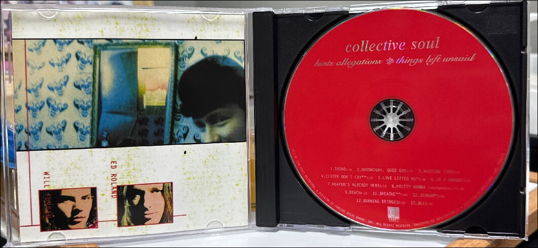 콜렉티브 소울 (Collective Soul) - Hints Allegations And Things Left Unsaid(EU발매)