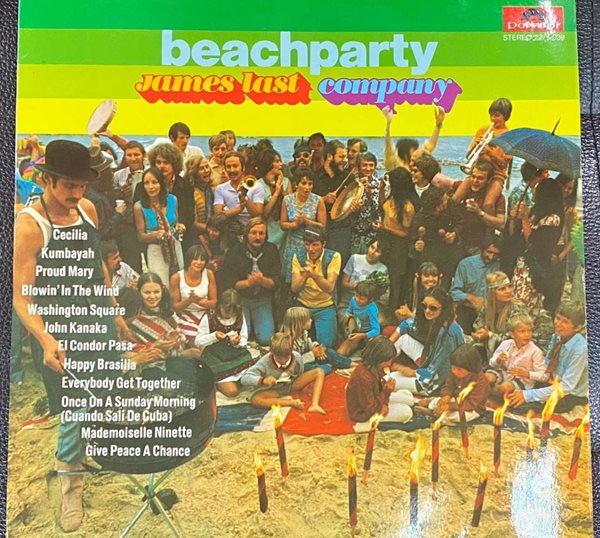 [LP] 제임스 라스트 - James Last - Beac Party LP [독일반]