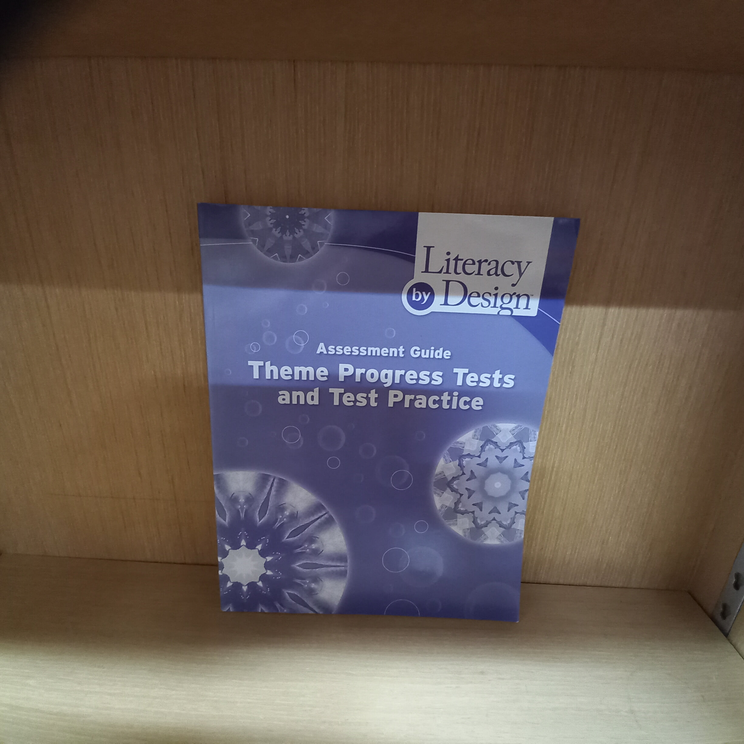 Literacy by Design: Assessment Guide- Theme Progress Tests and Test Practice Paperback  (grade 4)