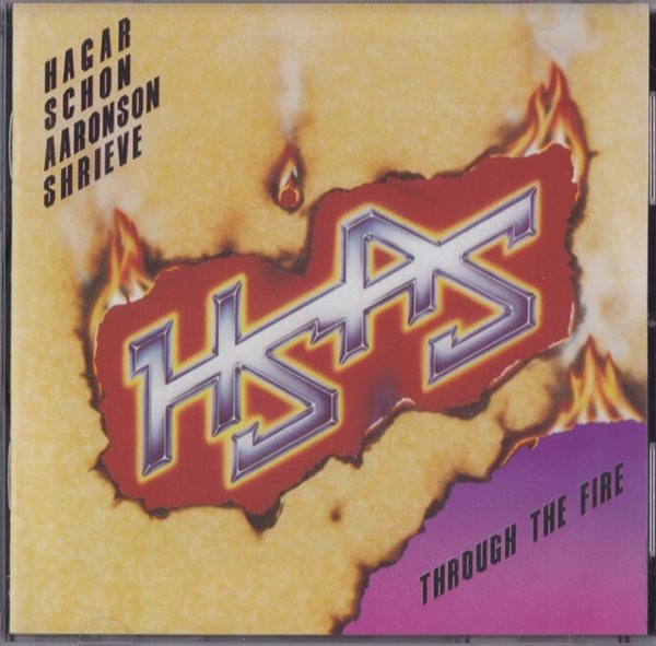 [수입 미개봉] HSAS (Sammy Hager, Neal Schon, Kenny Aaronson & Michael Shrieve ) - Through The Fire (CD)