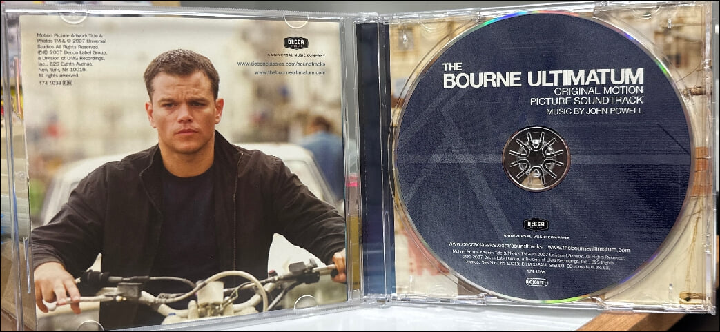 본 얼티메이텀  (The Bourne Ultimatum) -  OST(EU발매)