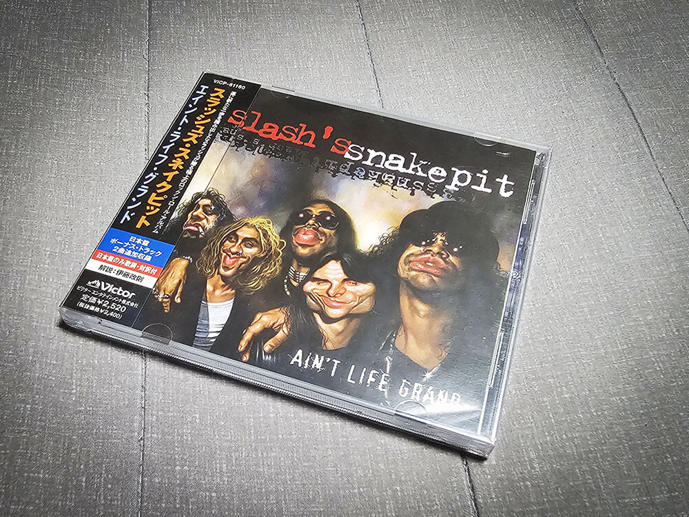 Slash‘s Snakepit (Guns N‘ Roses) - Ain‘t Life Grand [일본반/OBI/A++]