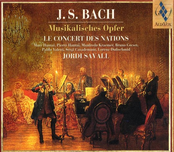 Bach :  음악의 헌정 (Musikalisches Opfer) - 사발 (Jordi Savall) (유럽발매)