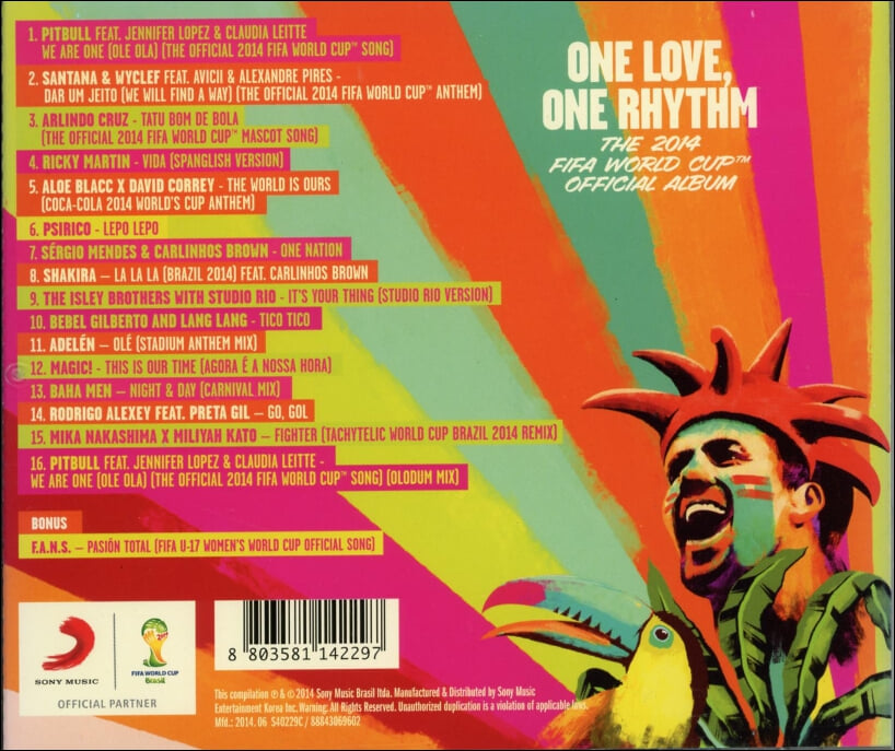 2014 브라질 월드컵 공식 앨범 - One Love, One Rhythm