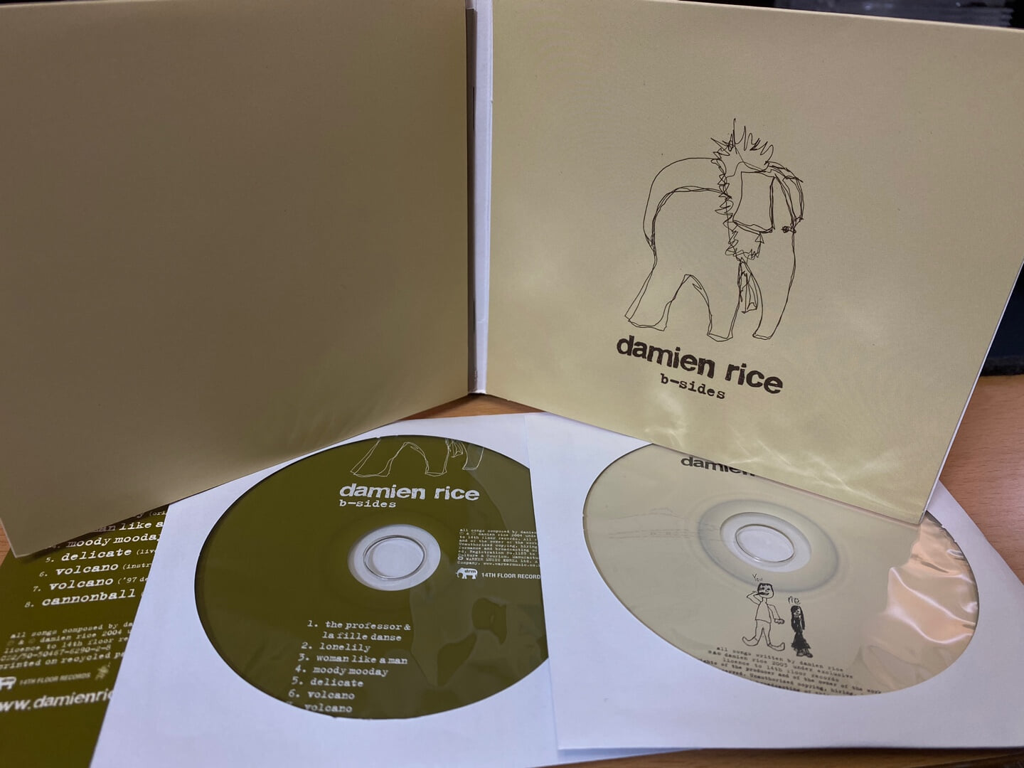 데미안 라이스 - Damien Rice - Damien Rice - O & B-side 2Cds