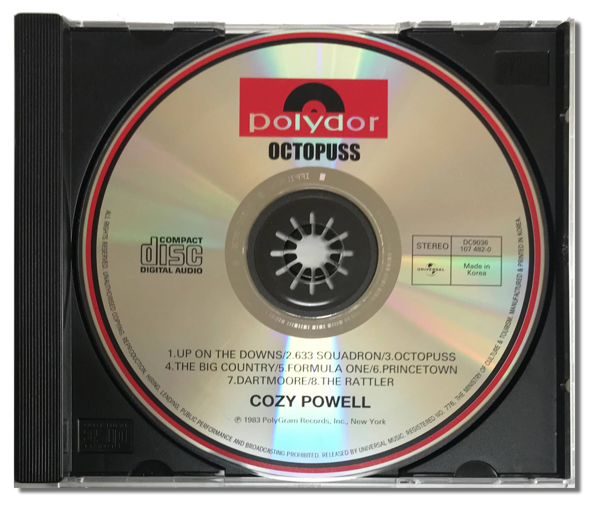 [국내반CD] Cozy Powell-Octopuss