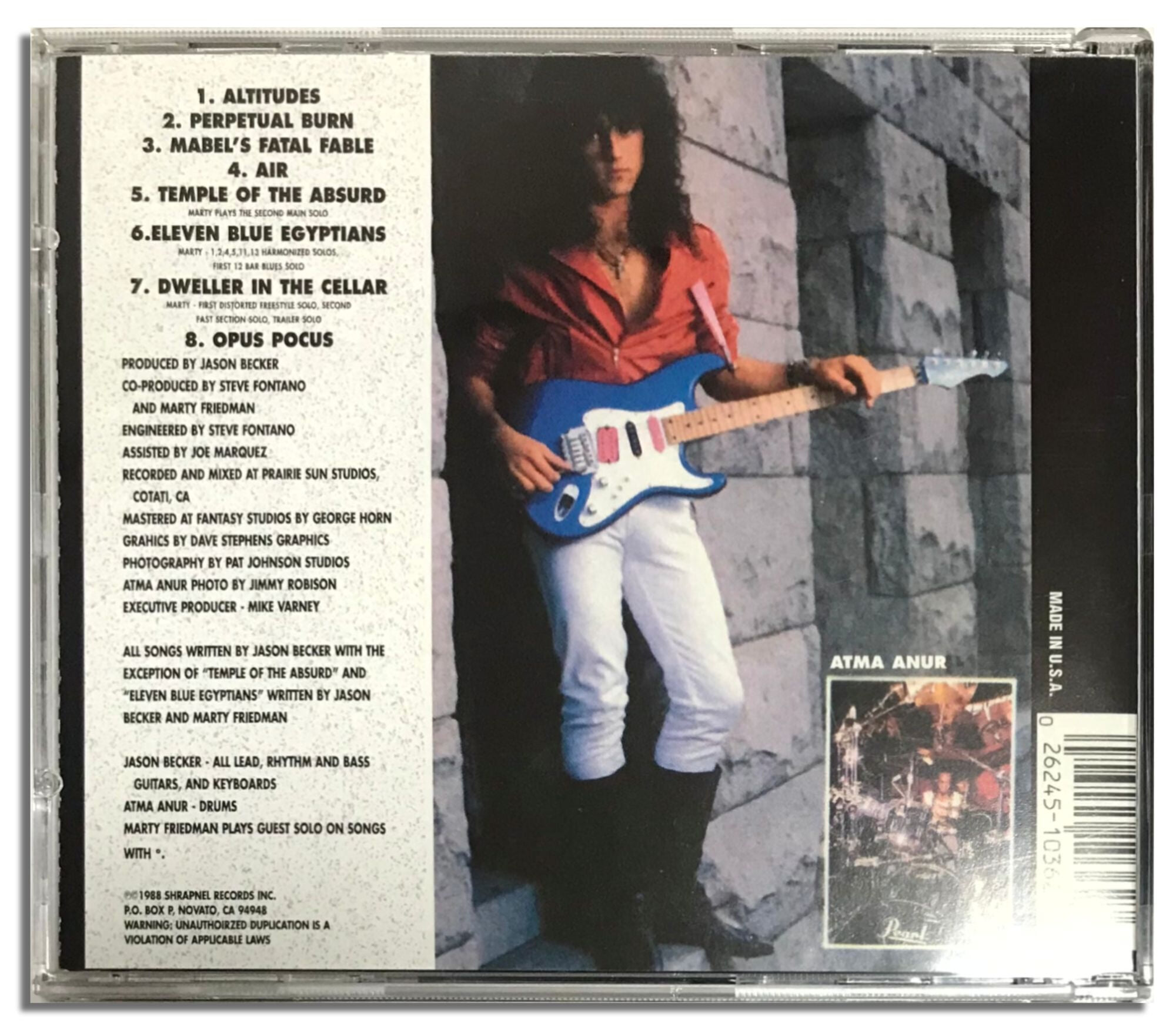 ?[미국반CD] Jason Becker-Perpetual Burn