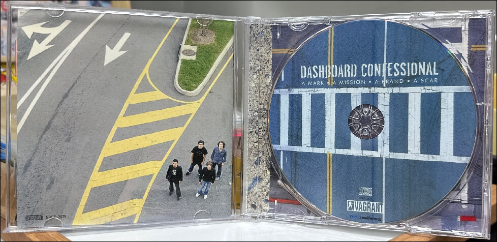 대시보드 컨페셔널 (Dashboard Confessional) - A Mark, A Mission, A Brand, A Scar