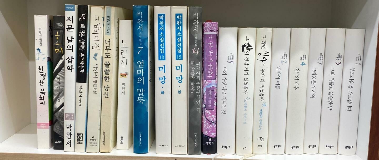 박완서 소설 20권 시리즈