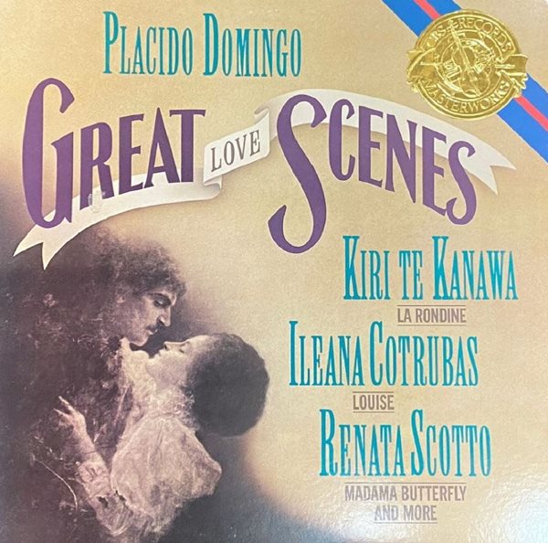 [LP] 플라시도 도밍고 - Placido Domingo - Great Love Scenes LP [U.S반]