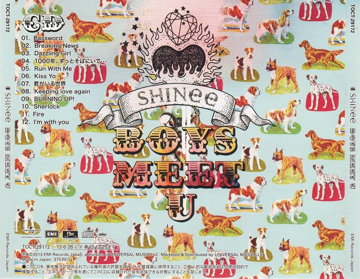 [일본반] 샤이니(SHINee) - Boys Meet U (Regular Edition)