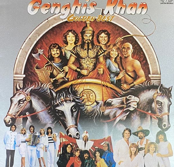 [LP] 징기스칸 - Genghis Khan - Golden Best LP [한국-라이센스반]