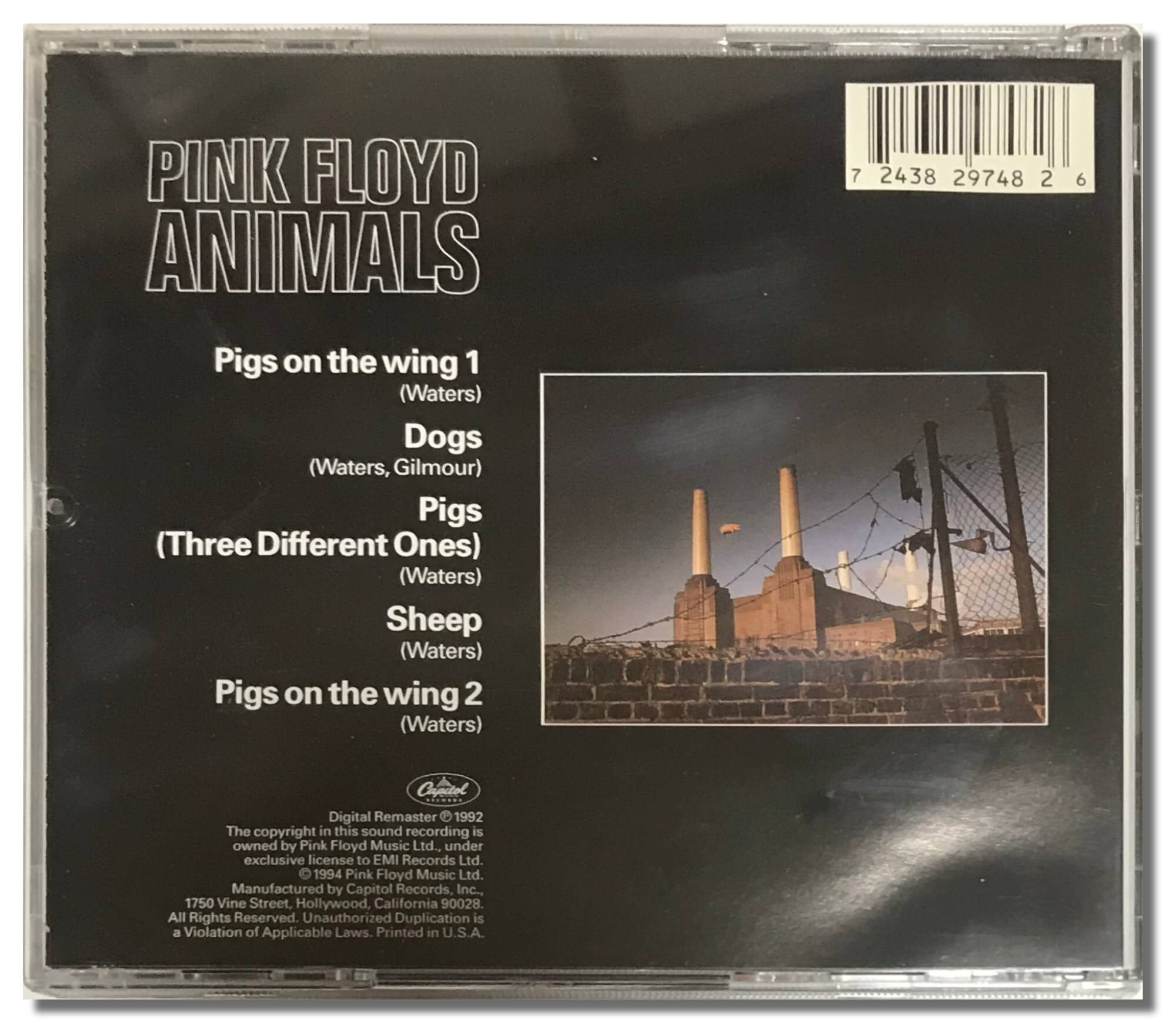 [미국반CD] Pink Floyd - Animals