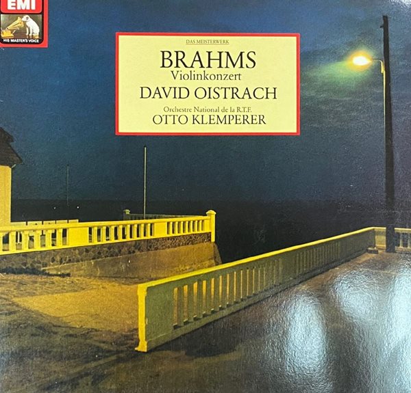 [LP] 오이스트라흐,클렘페러 - Oistrakh,Klemperer - Brahms Violin Concerto LP [독일반]