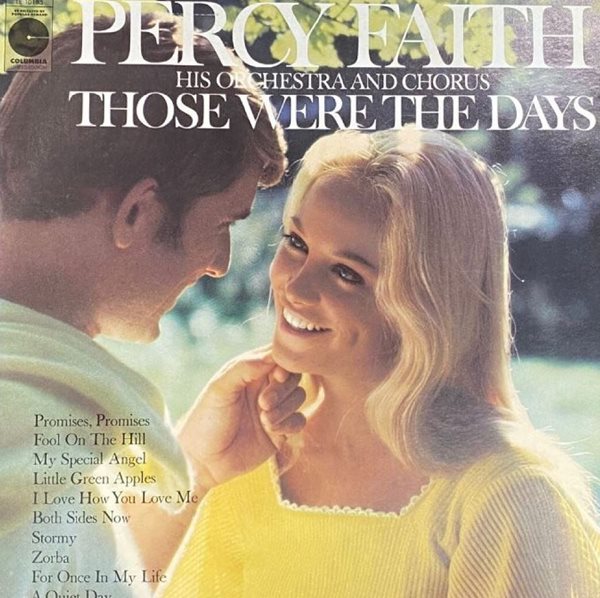 [LP] 퍼시 페이스 - Percy Faith, His Orchestra And Chorus - Those Were The Days LP [U.S반]