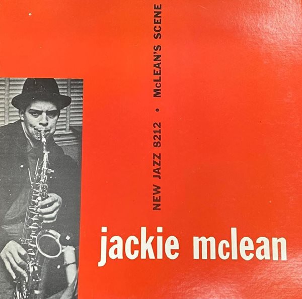 [LP] 재키 맥린 - Jackie McLean - McLean's Scene LP [1984] [U.S반]