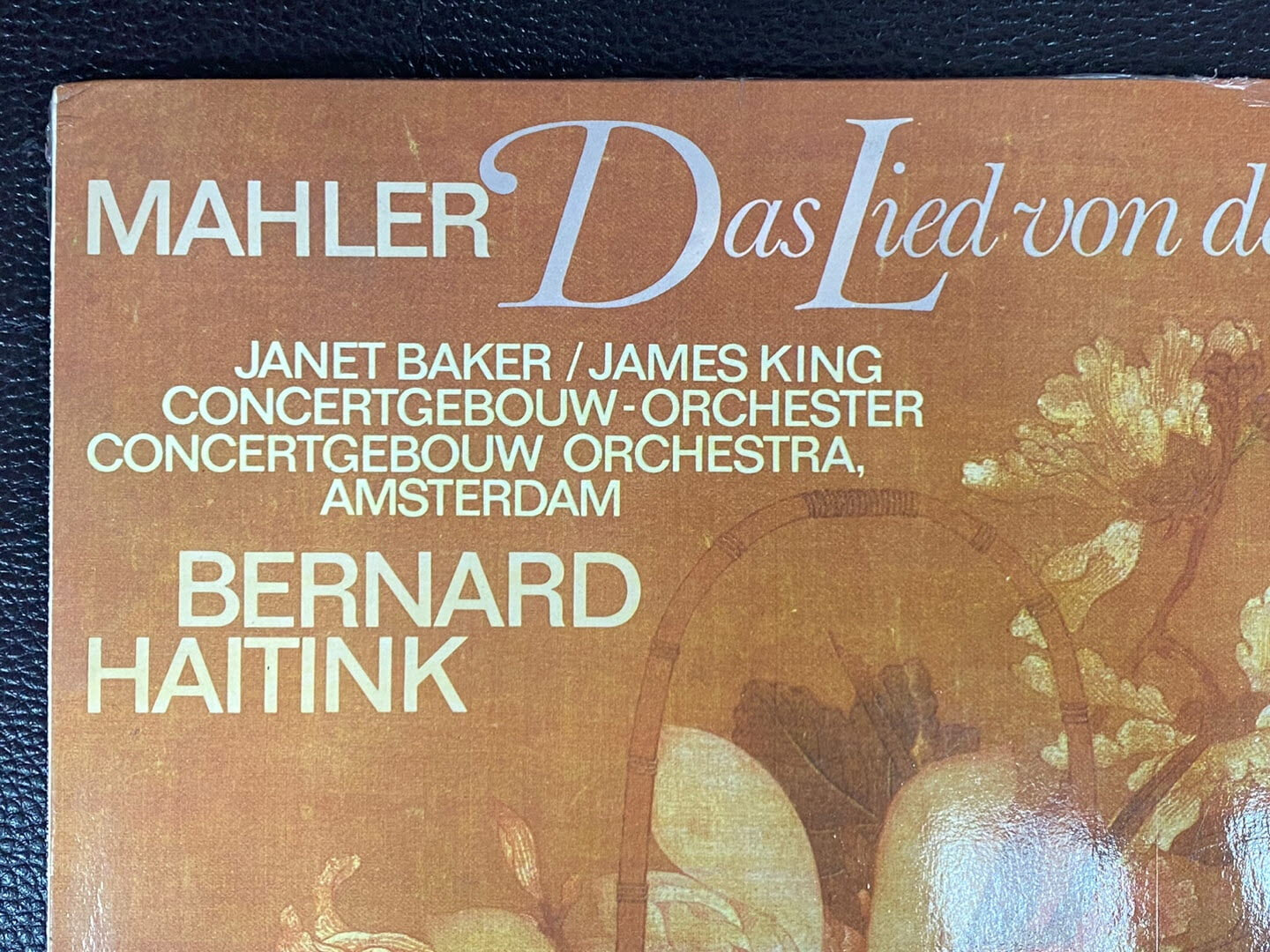 [LP] 베르나르트 하이팅크 - Bernard Haitink - Mahler Das Lied Von Der Erde LP [미개봉] [홀랜드반]