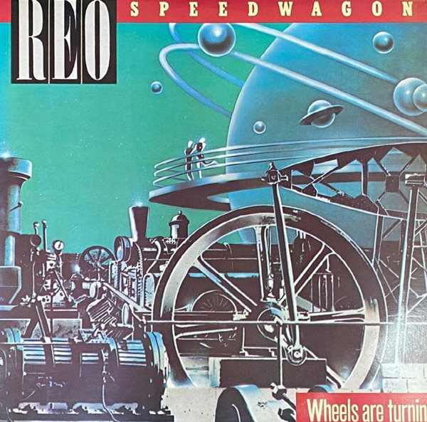 [LP] 알이오 스피드왜건 - REO Speedwagon - Wheels Are Turnin&#39; LP [지구-라이센스반]