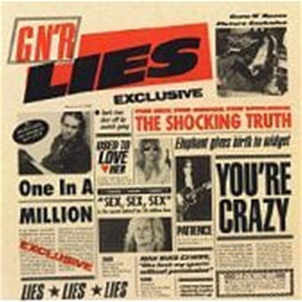 [미개봉] Guns N&#39; Roses / G N&#39; R Lies