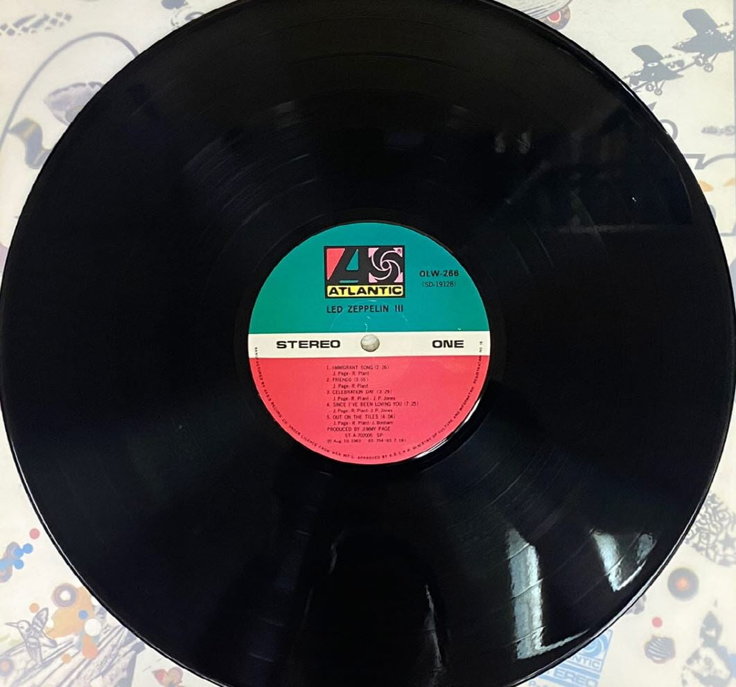 [LP] 레드 제플린 - Led Zeppelin - Led Zeppelin III LP [오아시스-라이센스반]