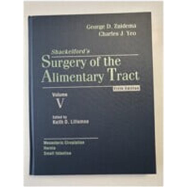 Shackelford&#39;s Surgery of the Alimentary Tract