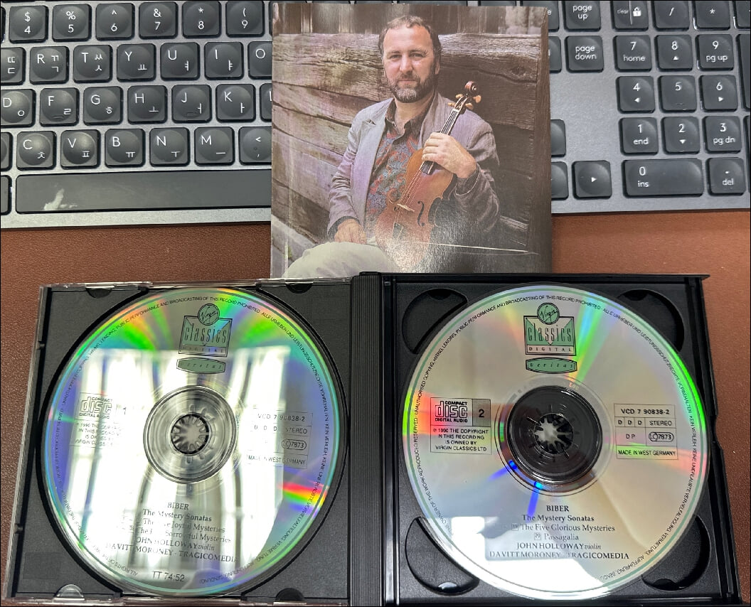 Biber : 미스터리 소나타The Mystery Sonatas - 존 홀러웨이(John Holloway) (독일발매)(2CD)