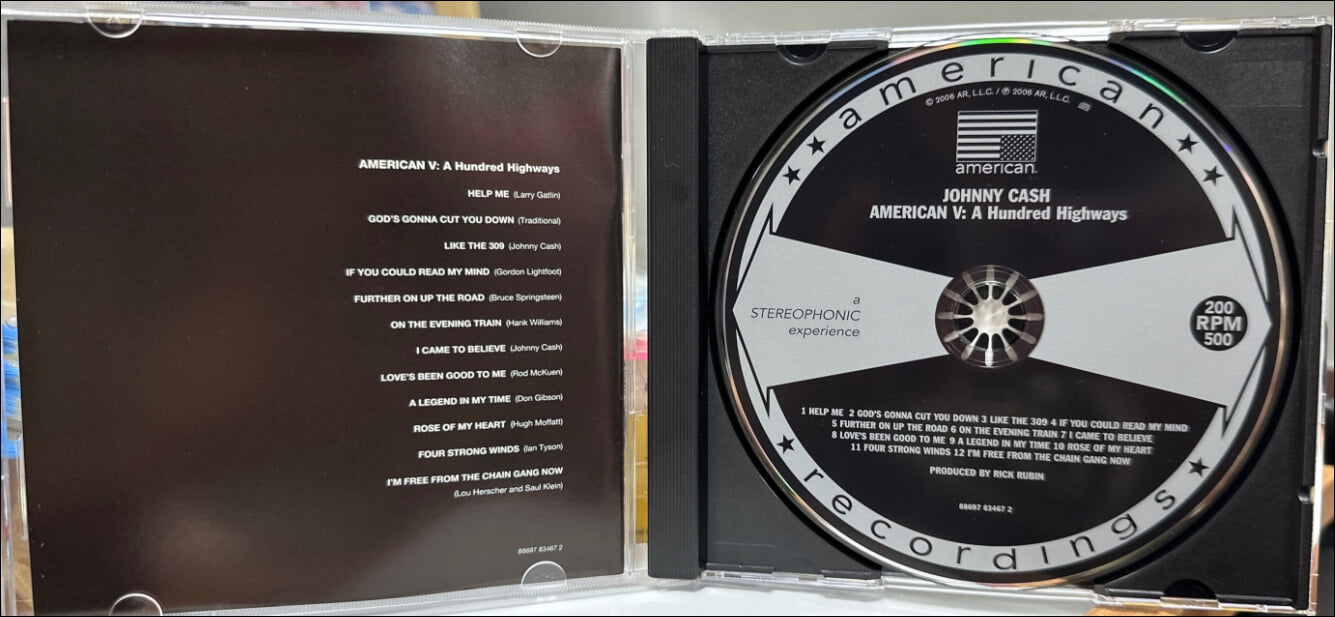 쟈니 캐시 (Johnny Cash) - American V: A Hundred Highways(US발매)