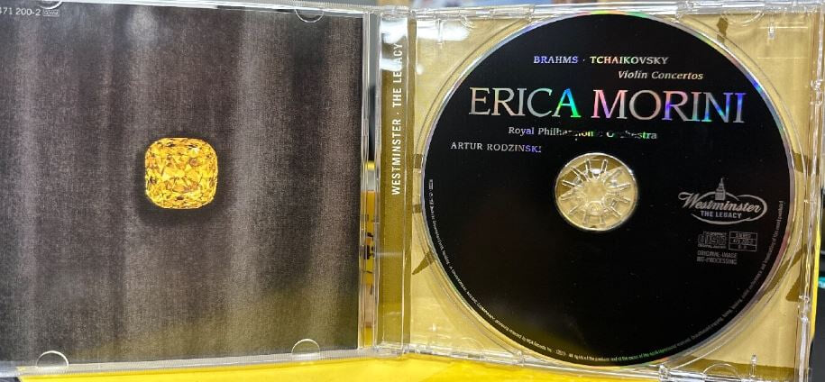 에리카 모리니 - Erica Morini - Brahms,Tchaikovsky Violin Concertos [E.U발매]