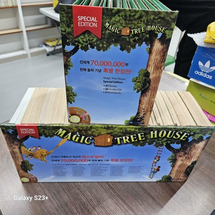 Magic Tree House 1-47 Set (Paperback + CD + 단어장 + 포스터)