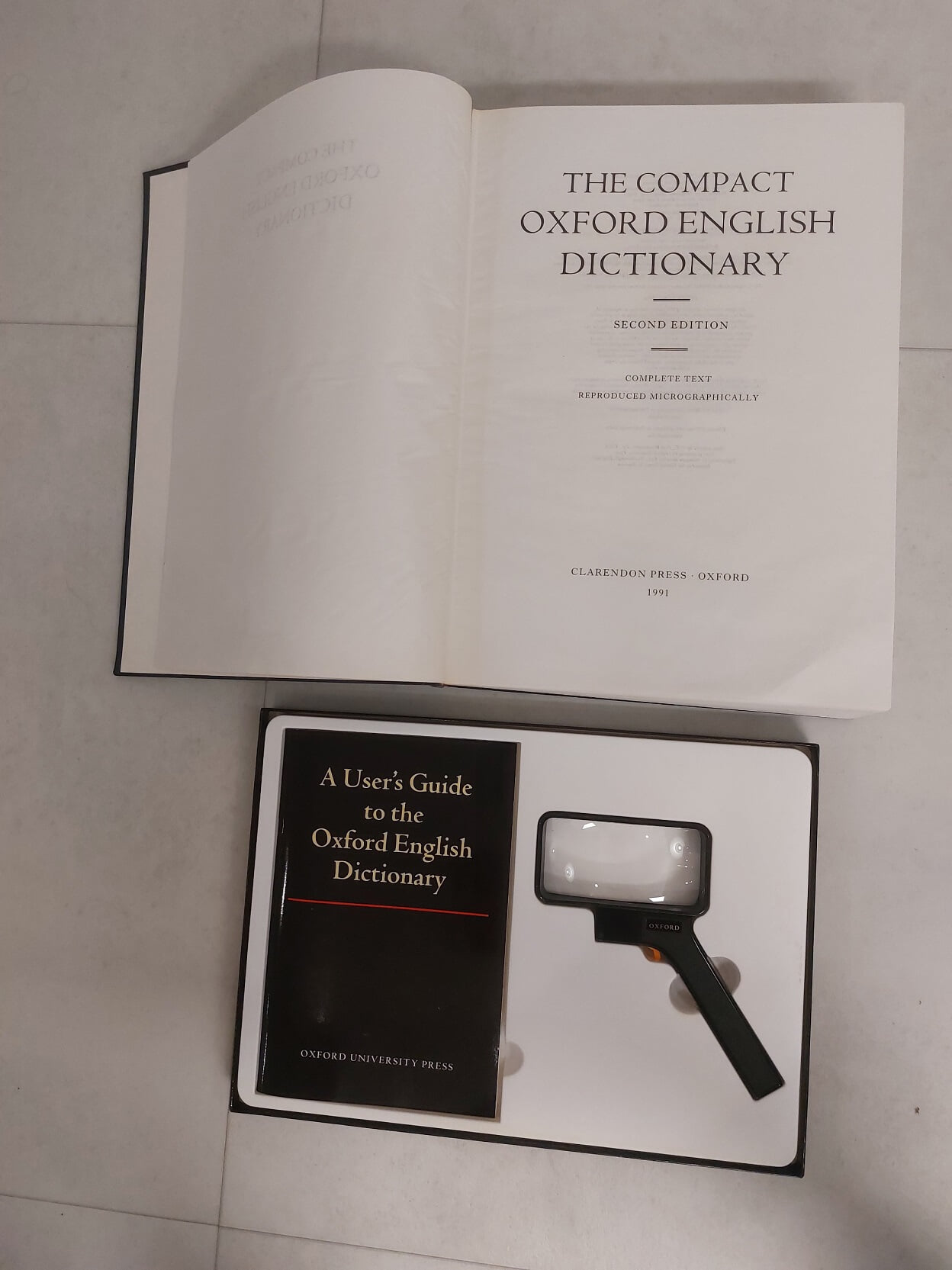 The Compact Oxford English Dictionary