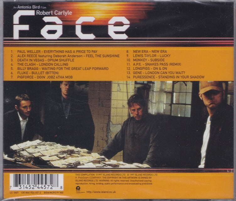 [미개봉] Various Artists - Face (O.S.T)  수입