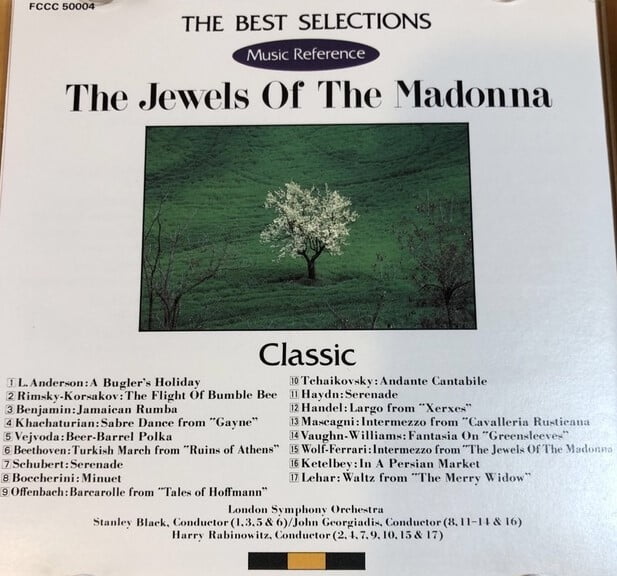 [일본반][CD] London Symphony Orchestra - The Jewels Of The Madonna