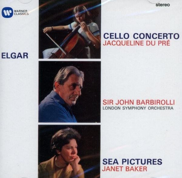 자클린 뒤 프레 - Jacqueline Du Pre - Elgar Cello Concerto CD [미개봉] [독일발매]