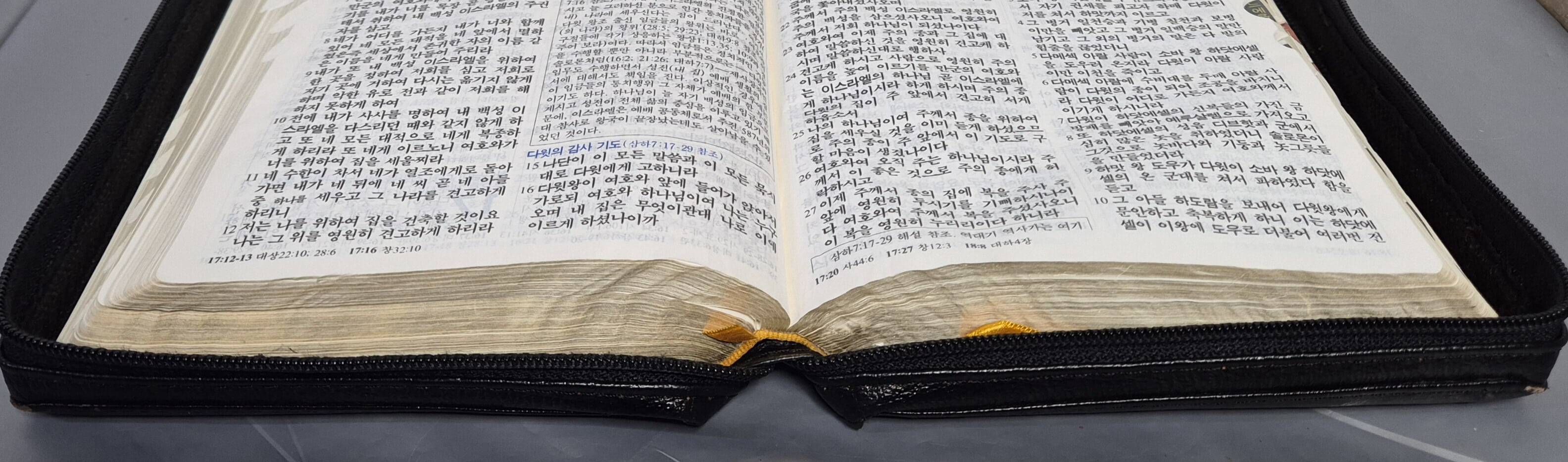 해설관주성경전서 - 지퍼,색인, 합본(독일성서공회판)