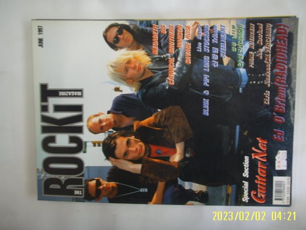 콜텍 편집부/ 월간 락킷 The Rockit Magazine 1997.6 통권4호 -부록없음. 꼭상세란참조