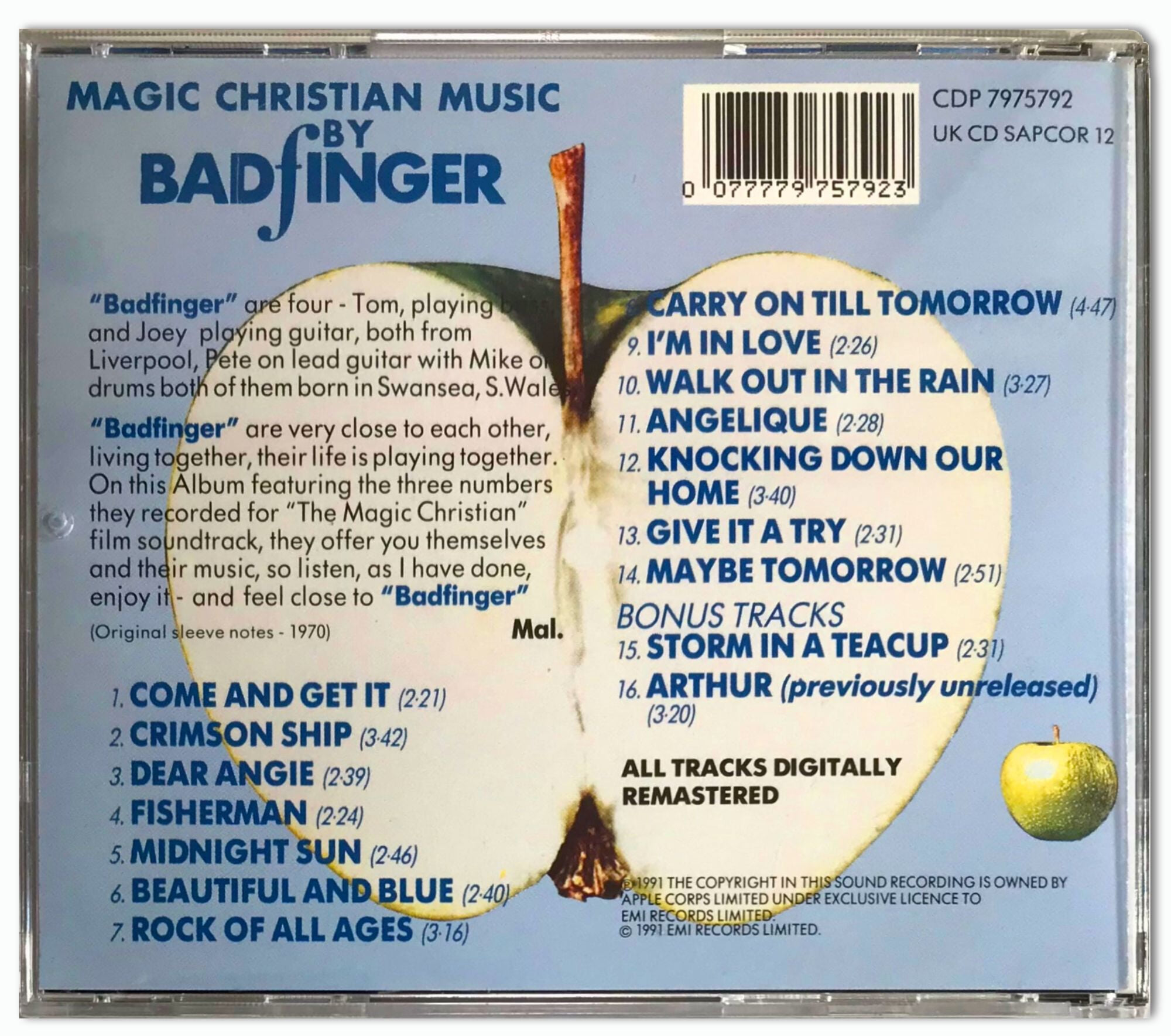 [유럽반CD] Badfinger-Magic Christian Music