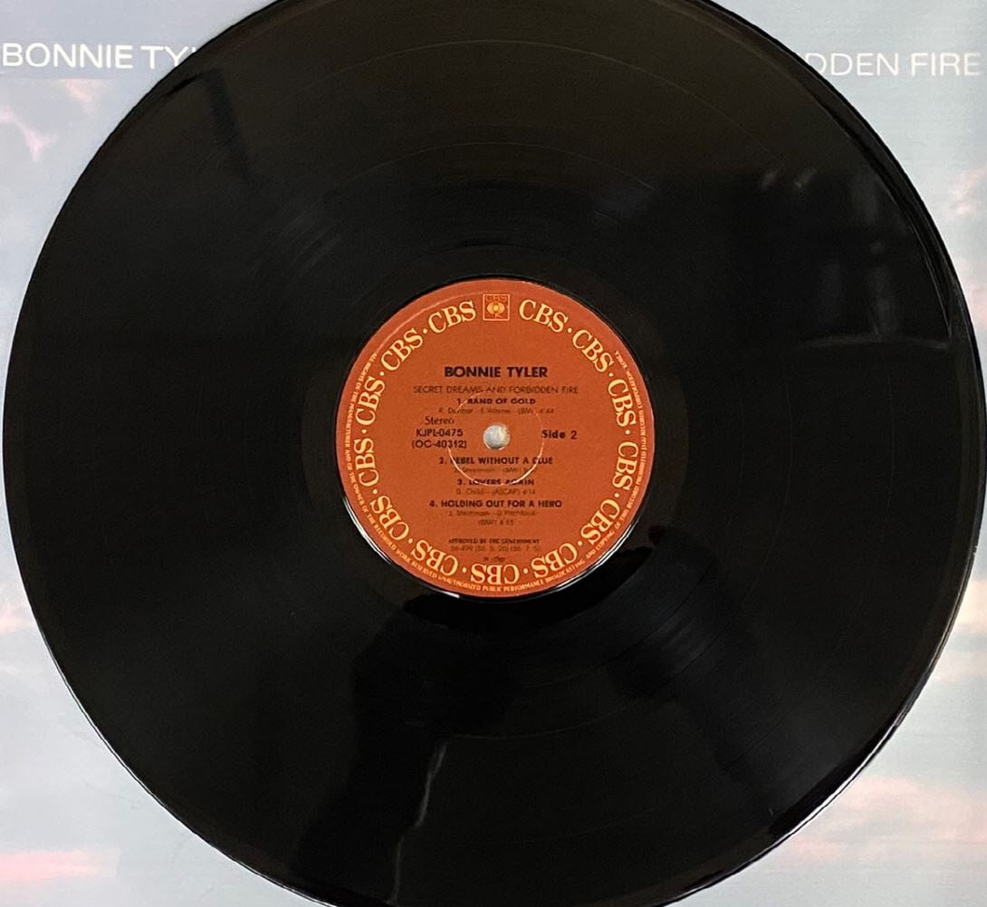 [LP] 보니 타일러 - Bonnie Tyler - Secret Dreams And Forbidden Fire LP [성음-라이센스반]