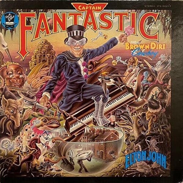 [LP] Elton John 엘튼 존 - Captain Fantastic And The Brown Dirt Cowboy