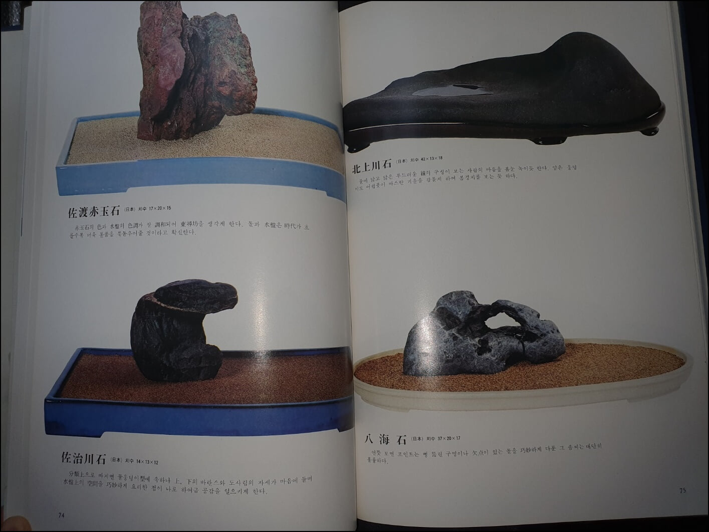 세계수석분재(世界壽石盆栽)(큰책/하드커버)(1983년)