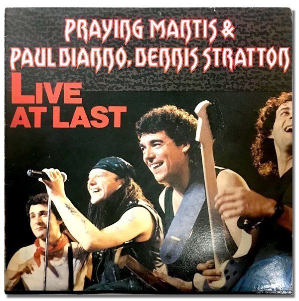 [국내반LP] Praying Mantis &amp; Paul Di&#39;Anno, Dennis Stratton-Live At Last