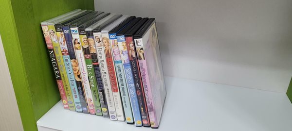 마릴린 먼로 시리즈 DVD 13세트(실사진첨부/상세사진첨부)