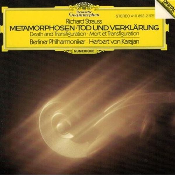 카라얀 - Karajan - R.Strauss Metamorphosen [독일발매]