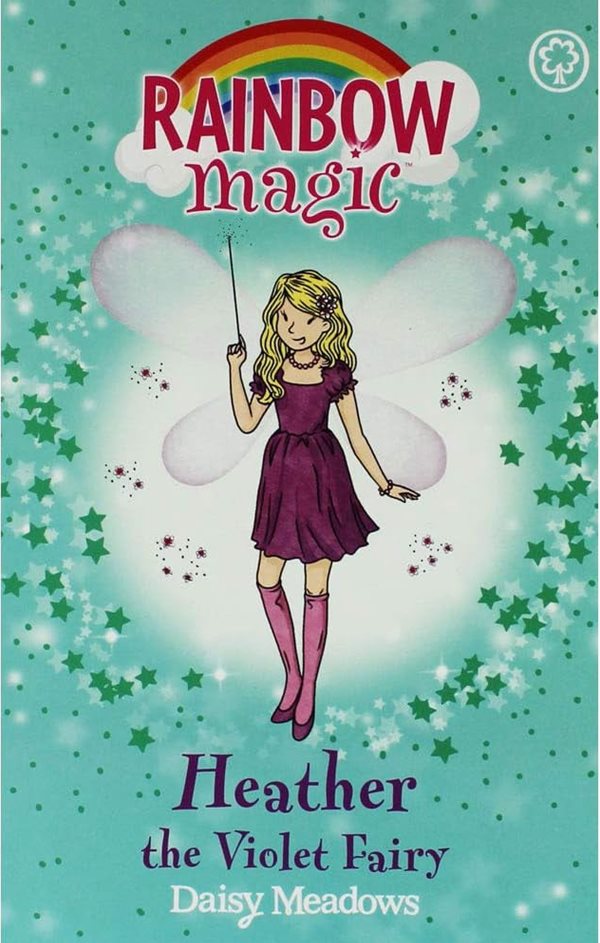 Rainbow Fairies #7 Rainbow Magic: Heather the Violet Fairy (Paperback)