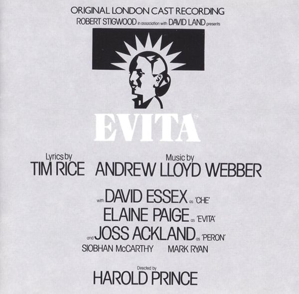 [일본반] Andrew Lloyd Webber And Tim Rice - Evita : Original London Cast Recording