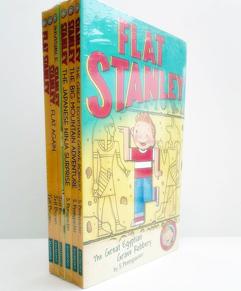 The Flat Stanley Adventure 6 Books Collection Box Set Pack (Paperback)