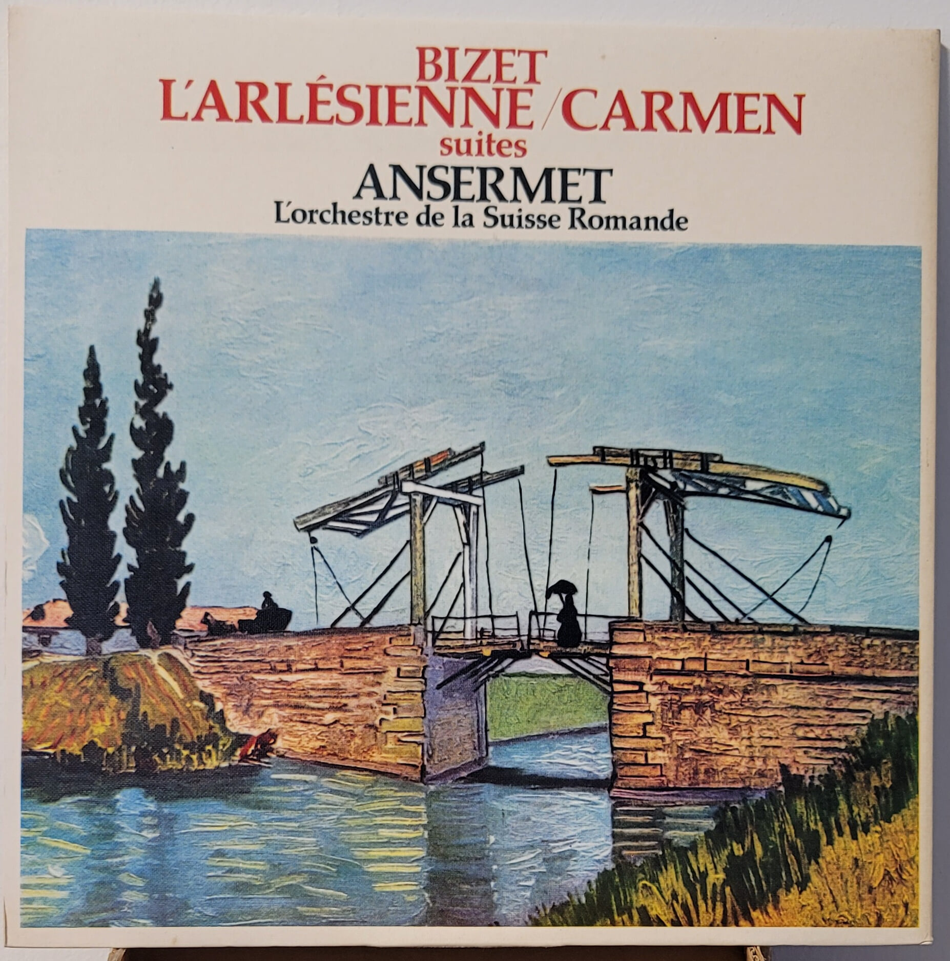 [LP] 66년 Bizet Carmen L'arlesienne Suites Ansermet 비제 카르멘 아를의 여인 조곡 앙세르메 [일본반] 게이트폴드 1966년