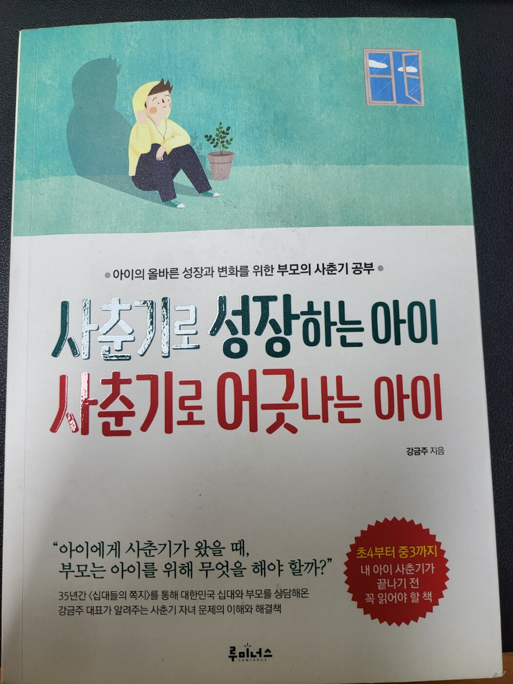 사춘기로 성장하는 아이 사춘기로 어긋나는 아이