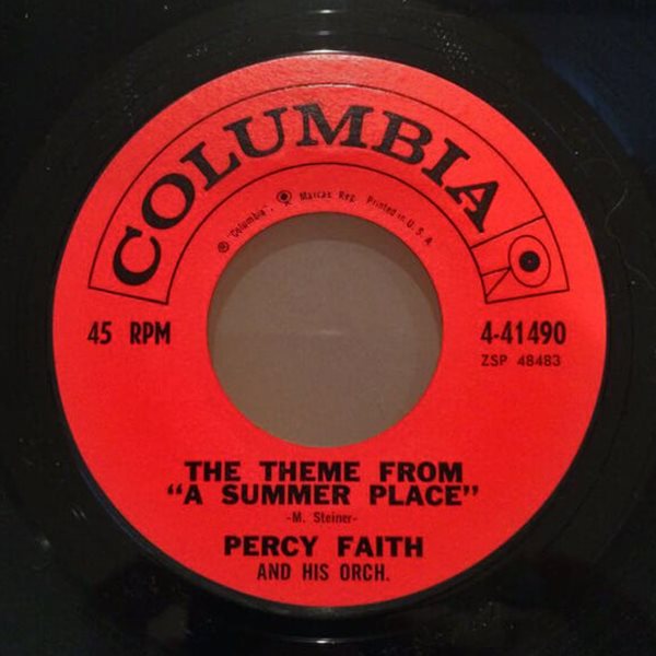 [중고 LP] Percy Faith - The Theme From &#39;A Summer Place&#39; (7Inch Vinyl) (1959년 프레싱) (US 수입)