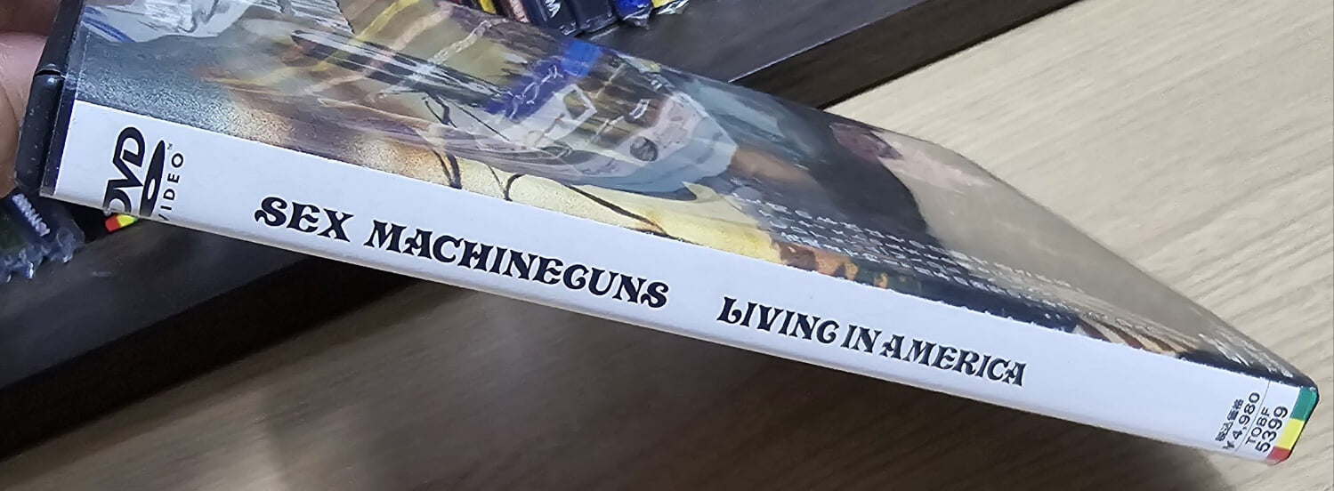 (일본반 / DVD) SEX MACHINEGUNS - LIVING IN AMERICA